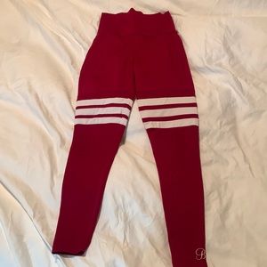 Bombshell high waisted, thigh high solid leggings